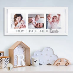 Malden 4x4 Mom, Dad And Me Wood Collage Picture Frame, 15x7 -Home Decoration Sale 4x4 MomDadMe Wood Collage Picture Frame 3569344 03