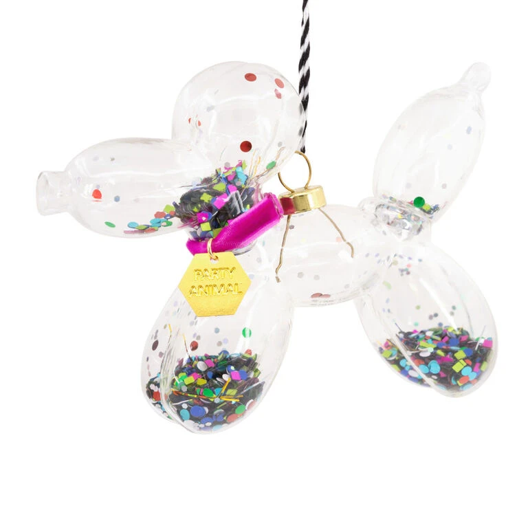 Signature Balloon Dog Premium Glass Hallmark Ornament 1 Signature Balloon Dog Premium Glass Hallmark Ornament