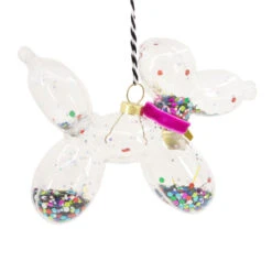 Signature Balloon Dog Premium Glass Hallmark Ornament 7 Signature Balloon Dog Premium Glass Hallmark Ornament -Home Decoration Sale Balloon Animal Dog Premium Glass Christmas Ornament 1HDL2168 06
