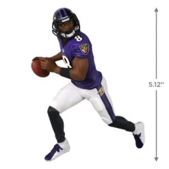 Hallmark NFL Baltimore Ravens Lamar Jackson Ornament -Home Decoration Sale Baltimore Ravens Lamar Jackson Keepsake Ornament 2299QXI7167 03