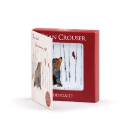 Friends In The Woods Magnet Ornament And Matching Card 5 Friends In The Woods Magnet Ornament And Matching Card -Home Decoration Sale Bear and Cardinals Magnet Ornament With Card 2020230117 03