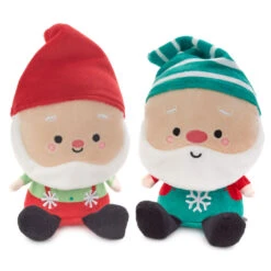 Hallmark Keepsakes Better Together Gnaughty & Gnice Magnetic Plush -Home Decoration Sale Better Together Naughty and Nice Stuffed Animals 1KCX1099 03
