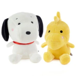 Hallmark Better Together Peanuts® Snoopy And Woodstock Magnetic Plush, 5.25" -Home Decoration Sale Better Together Peanuts Snoopy Woodstock Magnetic Plush 1BTG1003 04
