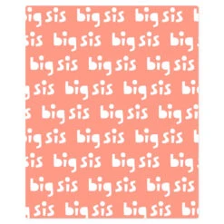 Hallmark Big Sis Fleece Blanket, 50x60 5 Hallmark Big Sis Fleece Blanket, 50x60 -Home Decoration Sale Big Sis Fleece Blanket 1BBY4845 03