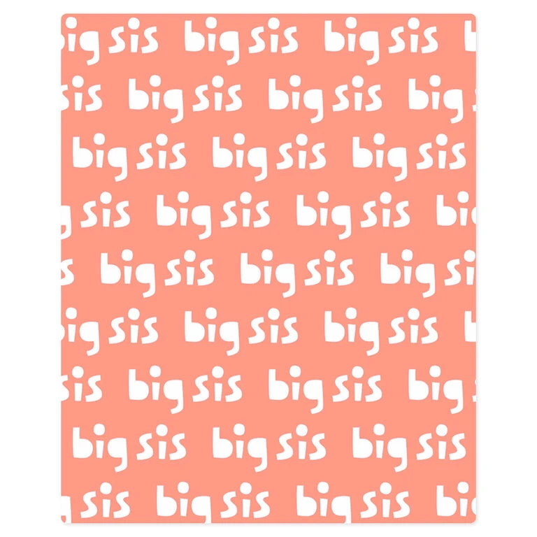 Hallmark Big Sis Fleece Blanket, 50x60 3 Hallmark Big Sis Fleece Blanket, 50x60 - Image 3
