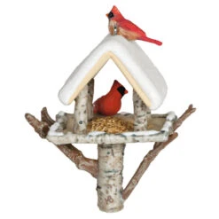 Hallmark Marjolein's Garden Winter Cardinals Ornament -Home Decoration Sale Cardinals Birdfeeder Keepsake Ornament 1899QXR8099 06