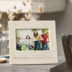 Demdaco Dear You Mom Picture Frame, 4x6 -Home Decoration Sale Demdaco Thank You Mom Ceramic Picture Frame 1004750026 03