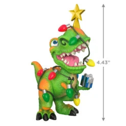 Hallmark Tree Rex Ornament -Home Decoration Sale Dinosaur in Christmas Lights Keepsake Ornament 1799QGO2779 03