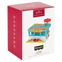 Hallmark Fisher-Price™ Airport Ornament -Home Decoration Sale Fisher Price Airport Keepsake Ornament 1999QXI7379 04