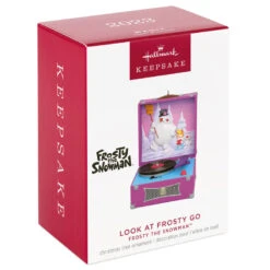 Hallmark Frosty The Snowman™ Look At Frosty Go Ornament With Light And Sound 9 Hallmark Frosty The Snowman™ Look At Frosty Go Ornament With Light And Sound -Home Decoration Sale Frosty the Snowman Record Player Keepsake Ornament 2499QXI6279 04