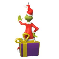 Hallmark Dr. Seuss's How The Grinch Stole Christmas!™ Grinch Peekbuster Ornament With Motion-Activated Sound -Home Decoration Sale Grinch Peekbuster Keepsake Ornament 2699QXI7067 06