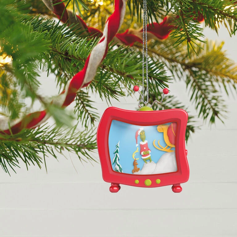 Hallmark Dr. Seuss's How The Grinch Stole Christmas!™ How Could It Be So? Ornament With Light And Sound 2 Hallmark Dr. Seuss's How The Grinch Stole Christmas!™ How Could It Be So? Ornament With Light And Sound - Image 2