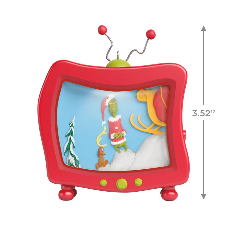 Hallmark Dr. Seuss's How The Grinch Stole Christmas!™ How Could It Be So? Ornament With Light And Sound 3 Hallmark Dr. Seuss's How The Grinch Stole Christmas!™ How Could It Be So? Ornament With Light And Sound - Image 3