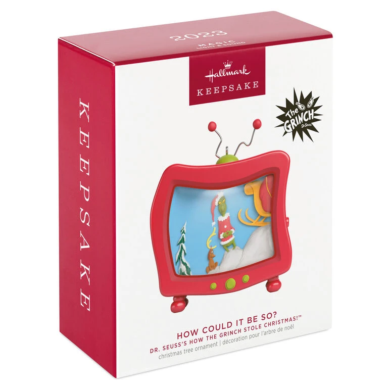 Hallmark Dr. Seuss's How The Grinch Stole Christmas!™ How Could It Be So? Ornament With Light And Sound 4 Hallmark Dr. Seuss's How The Grinch Stole Christmas!™ How Could It Be So? Ornament With Light And Sound - Image 4