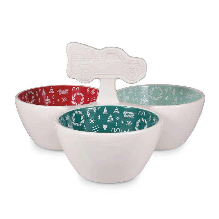 Hallmark Channel Truck Dip Bowl Trio 1 Hallmark Channel Truck Dip Bowl Trio