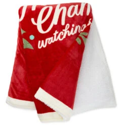 Hallmark Channel Red Oversized Blanket, 60x80 -Home Decoration Sale Hallmark Channel FamilySized Blanket 1XKT3505 03