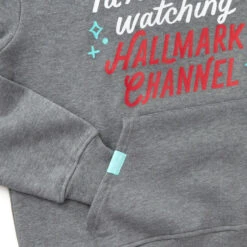 Hallmark Channel Rather Be Watching Sweatshirt Hoodie, X-Large 6 Hallmark Channel Rather Be Watching Sweatshirt Hoodie, X-Large -Home Decoration Sale Hallmark Channel Rather Be Watching Sweatshirt Hoodie 1XKT3552 03