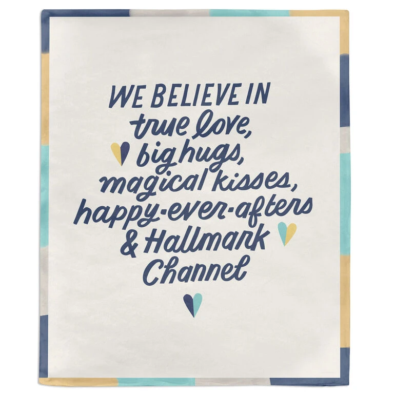 Hallmark Channel We Believe Blanket, 50x60 2 Hallmark Channel We Believe Blanket, 50x60 - Image 2