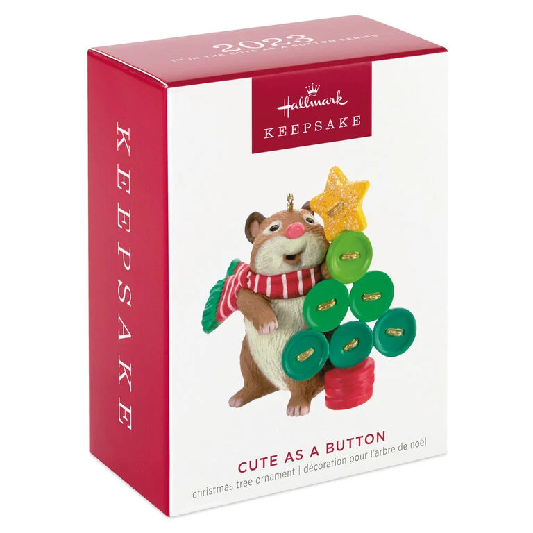 Hallmark Cute As A Button Ornament 4 Hallmark Cute As A Button Ornament - Image 4