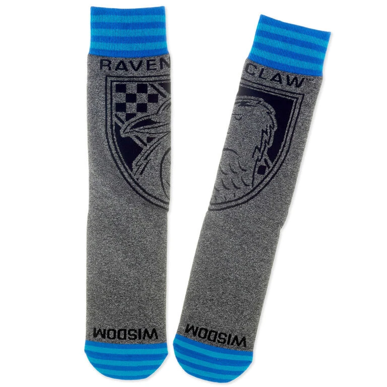 Hallmark Harry Potter™ Ravenclaw™ House Crest Crew Socks 1 Hallmark Harry Potter™ Ravenclaw™ House Crest Crew Socks