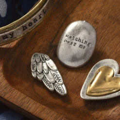 Demdaco Guardian Angel Heart Token -Home Decoration Sale Heart Pocket Token 1008100033 04