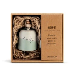 Demdaco Hope Mini Inspired Bell, 2.5" -Home Decoration Sale Hope Mini Inspired Bell 1008010013 03