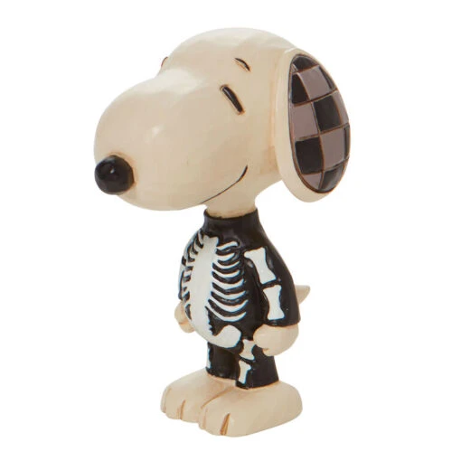 Enesco Jim Shore Peanuts Snoopy Skeleton Mini Figurine, 3.2" -Home Decoration Sale Jim Shore Peanuts Snoopy Skeleton Mini Figurine 6010320 01