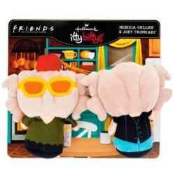 Hallmark Itty Bittys® Friends Joey And Monica Plush, Set Of 2 -Home Decoration Sale Joey and Monica Turkey Heads Plush Friends itty bittys 1KDD2071 03