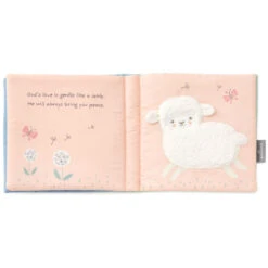 Hallmark The Lion And The Lamb: A Touch & Feel Book About God's Love Cloth Book -Home Decoration Sale Lion and Lamb Touch Feel Soft Plush Cloth Book 1BBY4854 04