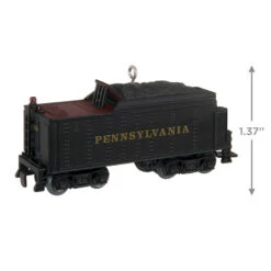 Hallmark Lionel® Pennsylvania K4 Tender Metal Ornament -Home Decoration Sale Lionel Trains Black Engine Keepsake Ornament 2199QXI6377 03