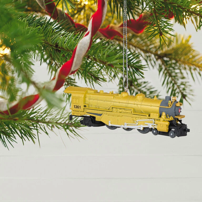 Hallmark Lionel® Trains Yellow 1361 Pennsylvania K4 Steam Locomotive Metal Ornament 2 Hallmark Lionel® Trains Yellow 1361 Pennsylvania K4 Steam Locomotive Metal Ornament - Image 2