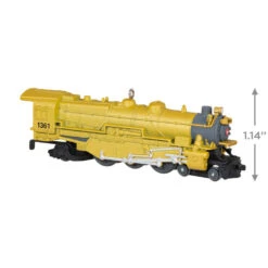 Hallmark Lionel® Trains Yellow 1361 Pennsylvania K4 Steam Locomotive Metal Ornament 8 Hallmark Lionel® Trains Yellow 1361 Pennsylvania K4 Steam Locomotive Metal Ornament -Home Decoration Sale Lionel Trains Engine Keepsake Ornament 2199QXE3267 03