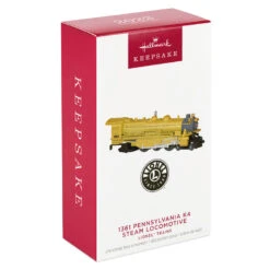 Hallmark Lionel® Trains Yellow 1361 Pennsylvania K4 Steam Locomotive Metal Ornament 9 Hallmark Lionel® Trains Yellow 1361 Pennsylvania K4 Steam Locomotive Metal Ornament -Home Decoration Sale Lionel Trains Engine Keepsake Ornament 2199QXE3267 04