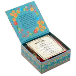 Natural Life Live Happy Floral Happy Box Gift Set, 6 Pieces -Home Decoration Sale Live Happy Bright Floral Happy Box Gift Set HAPPYBOX026 03