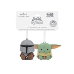 Better Together Star Wars: The Mandalorian™ And Grogu™ Magnetic Hallmark Ornaments, Set Of 2 8 Better Together Star Wars: The Mandalorian™ And Grogu™ Magnetic Hallmark Ornaments, Set Of 2 -Home Decoration Sale Mandalorian and Grogu Christmas Ornaments 3HCM2401 04