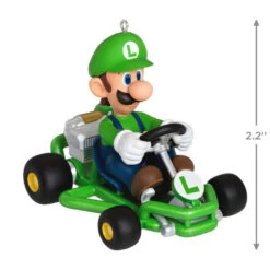 Hallmark Nintendo Mario Kart™ Luigi Ornament -Home Decoration Sale Mario Kart Luigi Keepsake Ornament 1899QXI6337 03