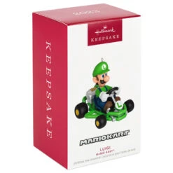 Hallmark Nintendo Mario Kart™ Luigi Ornament -Home Decoration Sale Mario Kart Luigi Keepsake Ornament 1899QXI6337 04