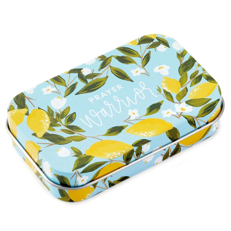 Mary Square Lemons Prayer Tin 1 Mary Square Lemons Prayer Tin