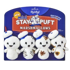 Hallmark Itty Bittys® Ghostbusters: Afterlife™ Mini Stay Puft Marshmallows Plush, Set Of 4 -Home Decoration Sale Mini Stay Puft Marshmallows Ghostbusters Afterlife itty bittys 1KDD1890 03