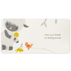 Hallmark MopTops Highland Sheep Stuffed Animal With You Are Kind Board Book -Home Decoration Sale MopTops Plush Sheep Stuffed Animal Board Book 1KID1535 06