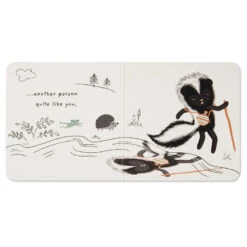 Hallmark MopTops Skunk Stuffed Animal With You Are Unique Board Book -Home Decoration Sale MopTops Plush Skunk Stuffed Animal and Board Book 1KID2082 06