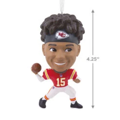 NFL Kansas City Chiefs Patrick Mahomes II Bouncing Buddy Hallmark Ornament -Home Decoration Sale NFL Kansas City Chiefs Patrick Mahomes II Bouncing Buddy Christmas Ornament 1OSL1562 03