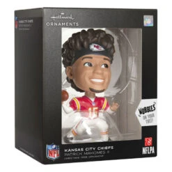 NFL Kansas City Chiefs Patrick Mahomes II Bouncing Buddy Hallmark Ornament -Home Decoration Sale NFL Kansas City Chiefs Patrick Mahomes II Bouncing Buddy Christmas Ornament 1OSL1562 04