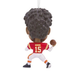 NFL Kansas City Chiefs Patrick Mahomes II Bouncing Buddy Hallmark Ornament -Home Decoration Sale NFL Kansas City Chiefs Patrick Mahomes II Bouncing Buddy Christmas Ornament 1OSL1562 05