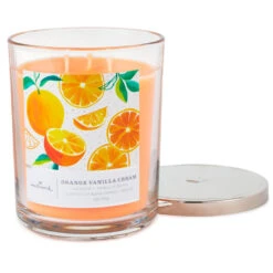 Hallmark Orange Vanilla Cream 3-Wick Jar Candle, 16 Oz. -Home Decoration Sale Orange Vanilla Cream 3Wick Jar Candle 1BGC1062 03