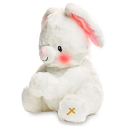 Paws For Prayer Bunny Stuffed Animal With Music And Light, 10" H -Home Decoration Sale Paws for Prayer Bunny Plush With Music and Light CB86751 03