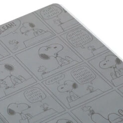 Hallmark Peanuts® Snoopy And Woodstock Faux Leather Notebook -Home Decoration Sale Peanuts Snoopy and Woodstock Etched Blue Notebook 1HWJ7053 06