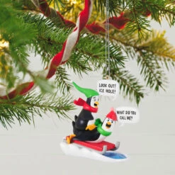 New Products -Home Decoration Sale Penguins Sledding Keepsake Ornament 2099QGO2867 02