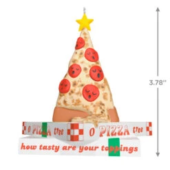 Hallmark O Pizza Tree Ornament -Home Decoration Sale Pizza Christmas Tree on Boxes Keepsake Ornament 1799QGO2857 03