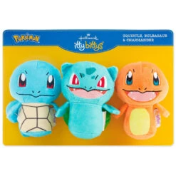 Hallmark Itty Bittys® Pokémon Plush Collector Set Of 3 -Home Decoration Sale Plush Pokmon itty bittys 3Pack 1KDD2177 03